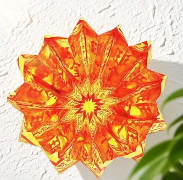 H69 傳統蓮花金（傳統摺紙工藝造型）