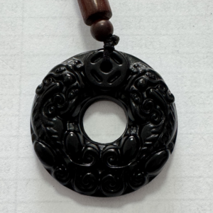 Black Bead Accessory
